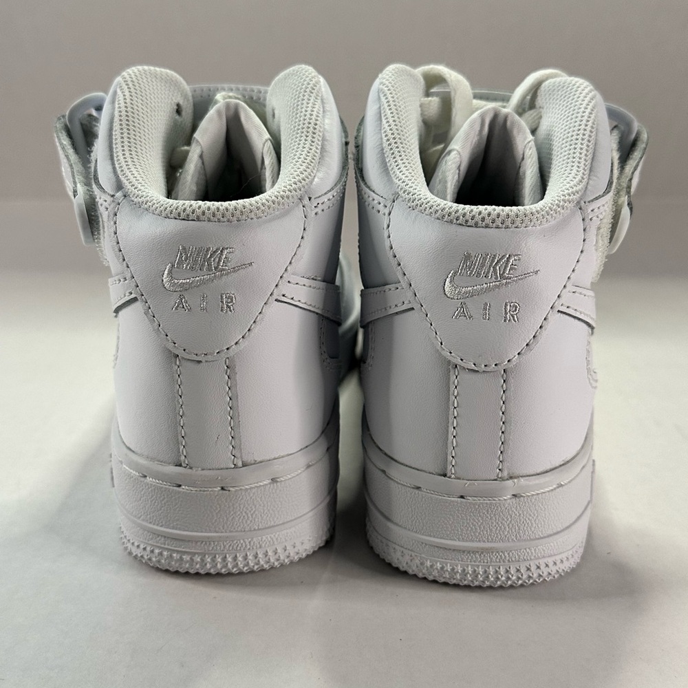 Nike Air Force 1 Mid LE Big Kids 4.5Y - white/white - BNIB - Picture 6 of 8